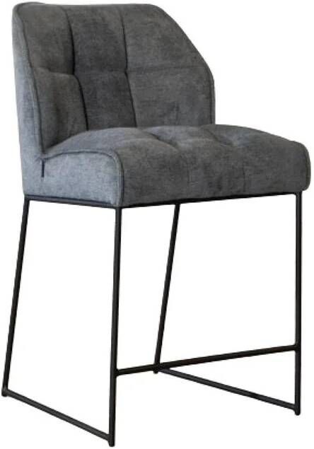 Bronx71 Scandinavische barkruk Jelle antraciet 70 cm.