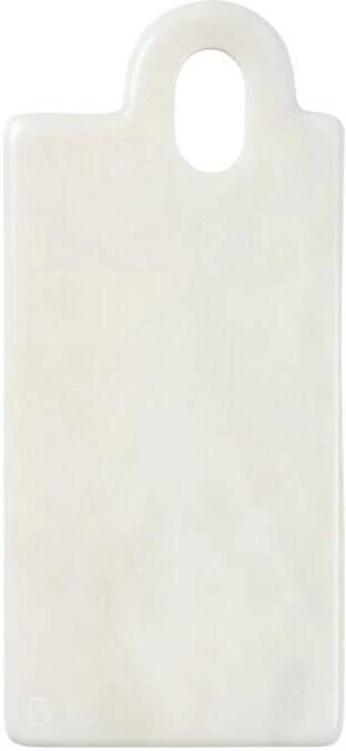 Broste Copenhagen Olina Snijplank 14 x 31 cm Marmer