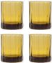 Brût Homeware Reed Tumbler 25 CL Amber (set van 4) Waterglazen - Thumbnail 2