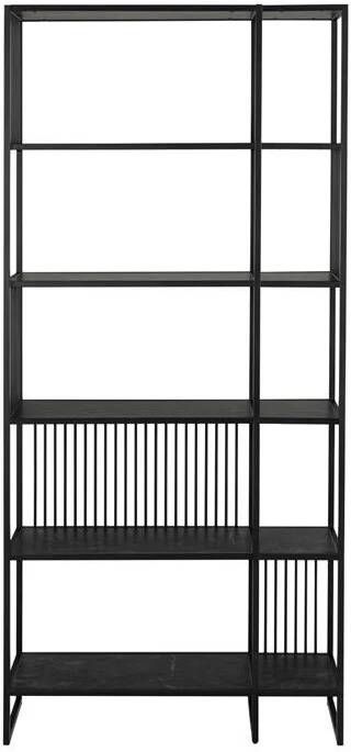 Bendt Wandrek Esme Marmerlook 185 x 85cm Zwart