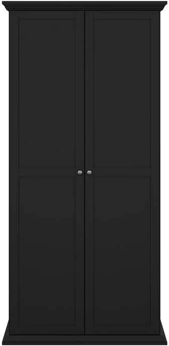 By fonQ basic Cottage Kledingkast Mat Zwart