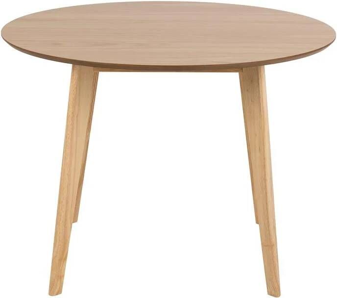 by fonQ basic Crow Eettafel Ø 105 cm Eiken