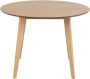 Hioshop Roxy eetkamertafel Ø105cm eiken decor. - Thumbnail 2