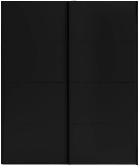 By fonQ basic Lana Kledingkast Zwart Wit B 182 4 cm
