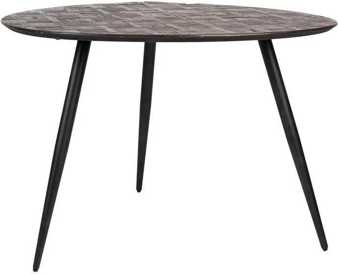 Housecraft Living Housecraft Webster Eettafel Rond Hout 180x90 cm Bruin