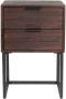 Housecraft Living Housecraft Webster Bijzettafel Nachtkastje Teak Hout Bruin - Thumbnail 1
