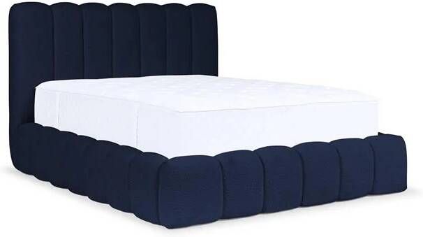 By fonQ Dawn Bedframe 160 x 200 cm Donkerblauw