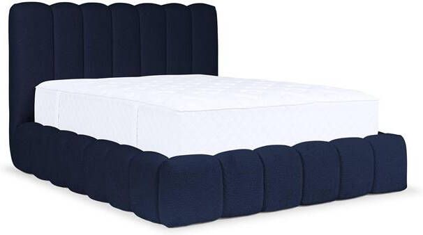 By fonQ Dawn Bedframe 200 x 200 cm Donkerblauw