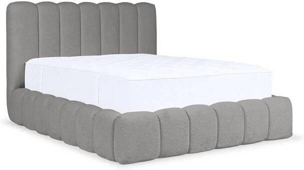 By fonQ Dawn Bedframe 200 x 200 cm Lichtgrijs