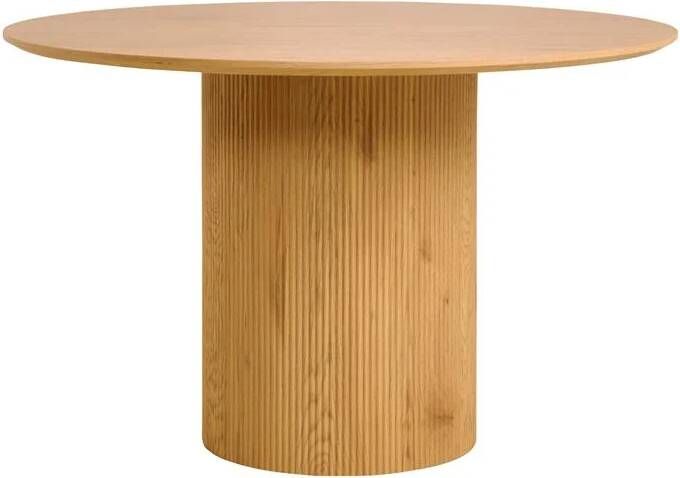 By fonQ Fiss Eettafel Ø 120 cm Naturel