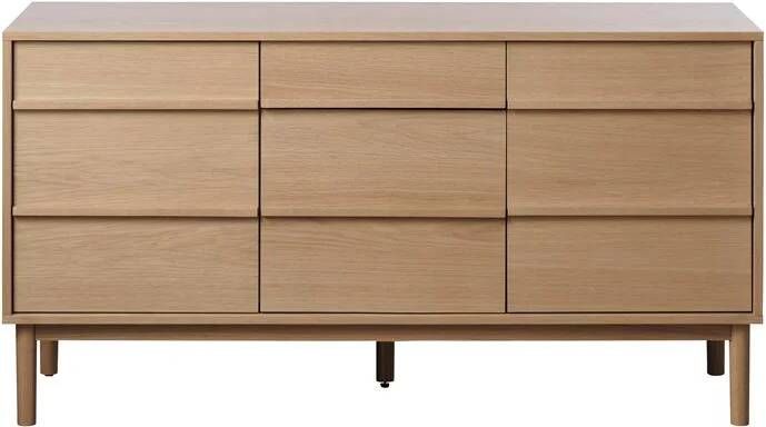 Giga Meubel Giga Living Dressoir Ponza Dressoir Naturel Eiken 140cm