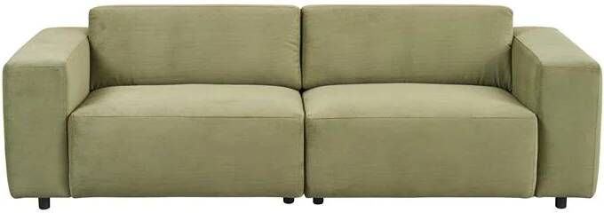 By fonQ Nova 3-zitsbank Rib Groen
