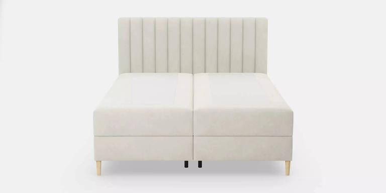 By fonQ Pazara Boxspring met Opbergruimte 180 x 200 cm Crème Naturel