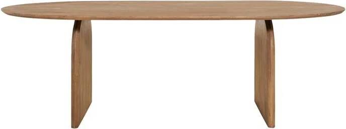 By fonQ Ponder Eettafel B 220 cm Naturel