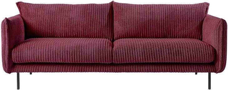 By fonQ Ribbon 4-zitsbank Bordeaux Rib