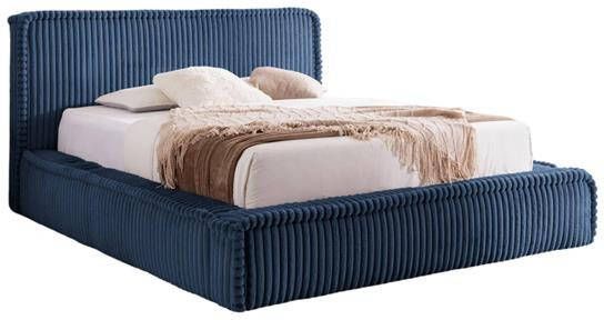 By fonQ Ruffle Bedframe 180 x 200 cm Blauw
