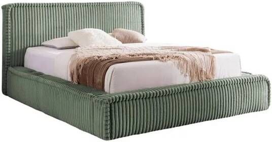 By fonQ Ruffle Bedframe 180 x 200 cm Groen