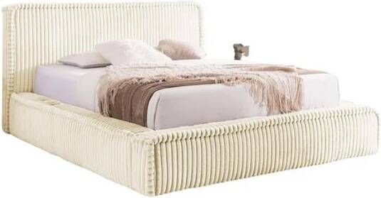 By fonQ Ruffle Bedframe 180 x 200 cm Ivoor