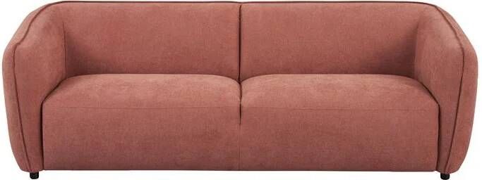 By fonQ Soft 3-zitsbank Micro Chenille Oud Roze