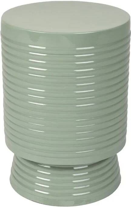 Housecraft Living Housecraft Sven Bijzettafel Rond Metaal 25x25 (S) cm Groen