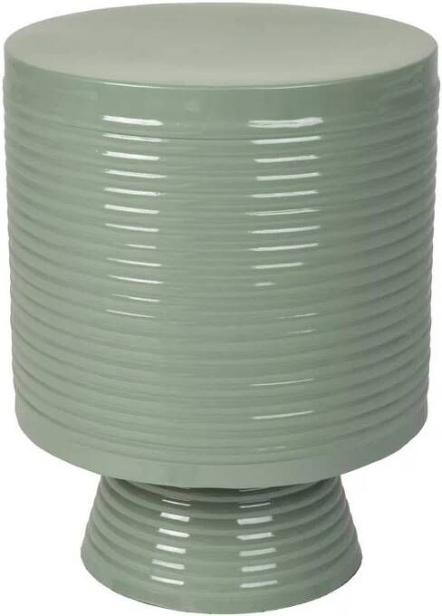 Housecraft Living Housecraft Sven Bijzettafel Rond Metaal 35x35 (L) cm Groen