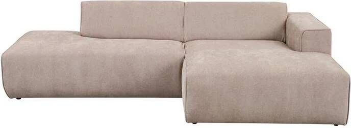 By fonQ Stretch Chaise Longue Bank Rechts Beige
