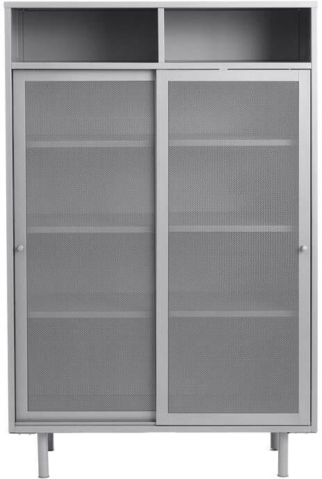 By fonQ Tibbe Opbergkast H 140 cm Greige