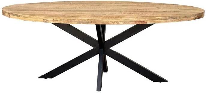 By fonQ Tova Eettafel 160 x 90 cm Mangohout