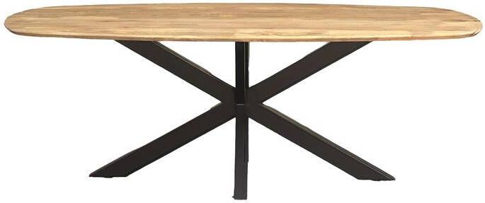By fonQ Xane Eettafel 210 x 100 cm Mangohout