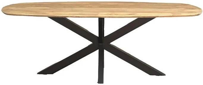 By fonQ Xane Eettafel 240 x 110 cm Mangohout