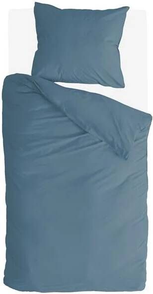 BYRKLUND Dekbedovertrek Go Velvet 140x220 Voor: 100% Polyester achter 100% Katoen Petrol