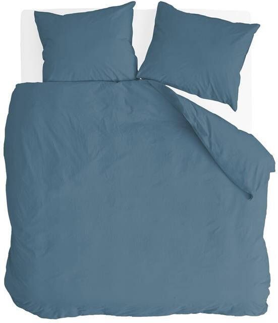 BYRKLUND Dekbedovertrek Go Velvet 240x220 Voor: 100% Polyester achter 100% Katoen Petrol