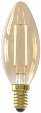 LampenshopOnline LED E14 3 5 watt Kaars filament goldline