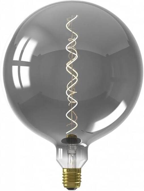 LampenshopOnline Calex LED E27 5WØ20 cm titanium spiraal 1800K