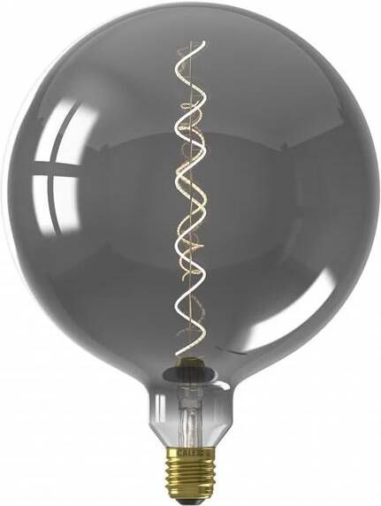 LampenshopOnline Calex LED E27 5WØ20 cm titanium spiraal 1800K