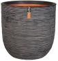 Capi Europe Bloempot bol Rib NL 54x52 Antraciet Opening Ø46 Voor binnen en buiten Levenslang garantie Breukbestendig 100% Recyclebaar KOFZ935 Opening Ø46 Bloempot voor binnen 5 jaar garantie KOFZ935 - Thumbnail 2