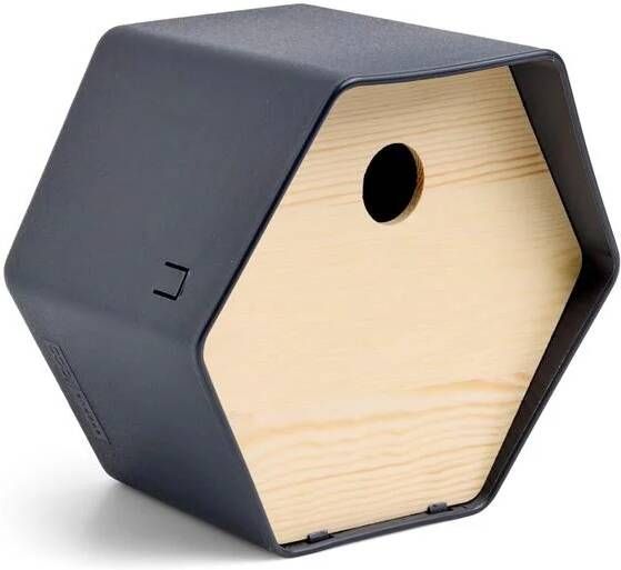 Capi Europe Vogelhuisje rond Hive 19x23x20 Antraciet