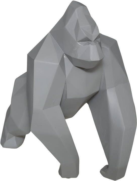 CASA DI ELTURO Deco Object Origami Gorilla Grijs