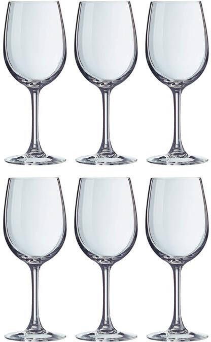 Chef & Sommelier Cabernet Tulip Wijnglazen 0 25 L Set van 6 - Foto 2