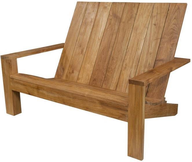 Chill-Dept. Grizzly Teakhout Adirondack Tweezits - Foto 2