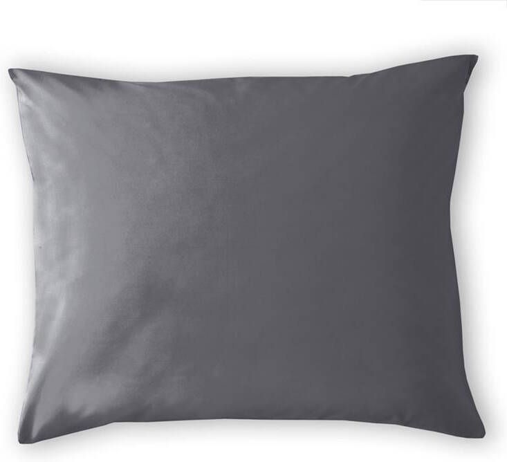 Cinderella kussensloop flanel (2 stuks) antraciet 60x70 cm Leen Bakker