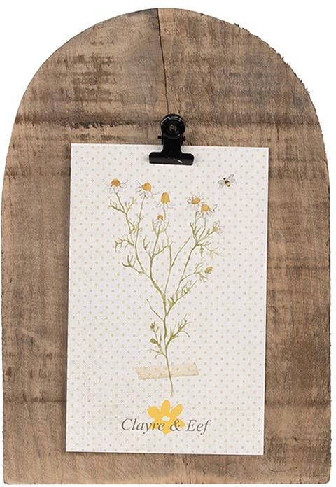 Clayre & Eef Fotolijst 15x2x22 cm Bruin Hout Rechthoek Fotohouder Bruin Fotohouder