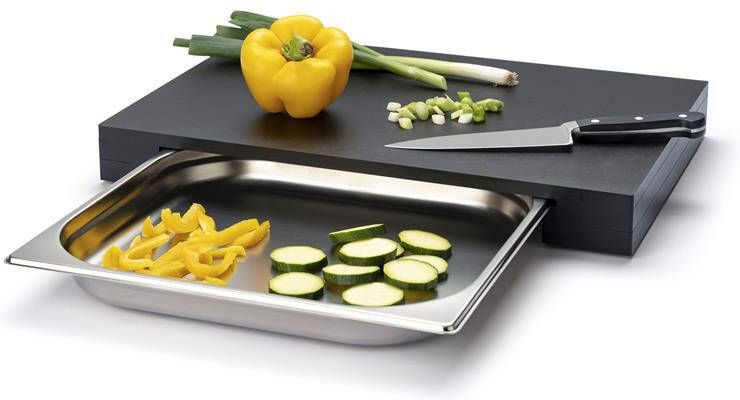 Continenta Snijplank met RVS Lade Duracore 48 cm x 33 cm