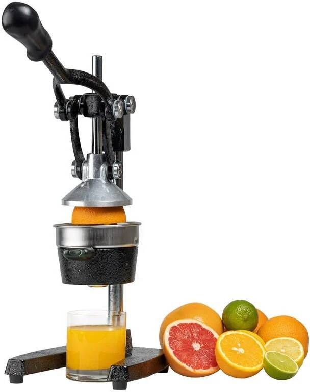 Cookinglife Citruspers Gietijzer Hevelmodel Oranje