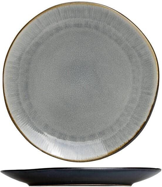 Cookinglife Ontbijtborden | Dessertborden Nola Warm Grey ø 21 cm 6 stuks