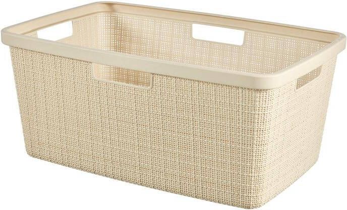 Curver Jute Wasmand 46 L Wit