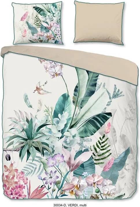 Descanso Descano Organic Verdi Dekbedovertrek 140 x 220 cm Multi