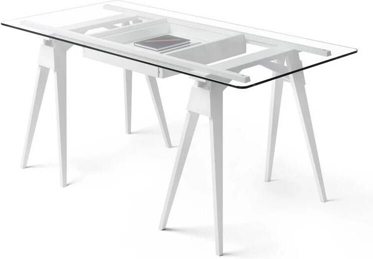 Design House Stockholm Arco bureau Eiken wit