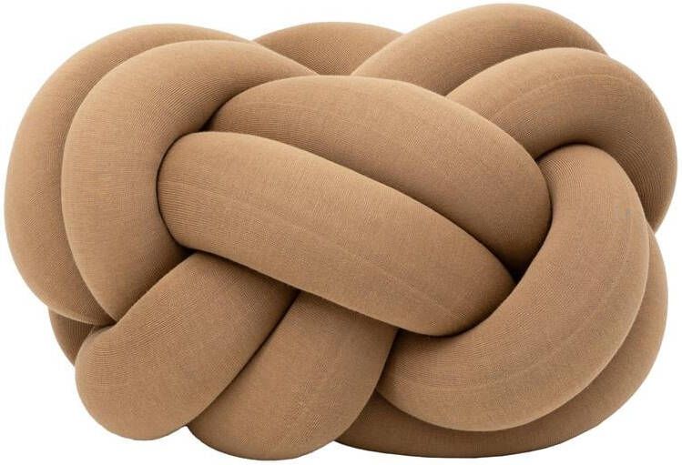 Design House Stockholm Knot kussen 60x60 Camel