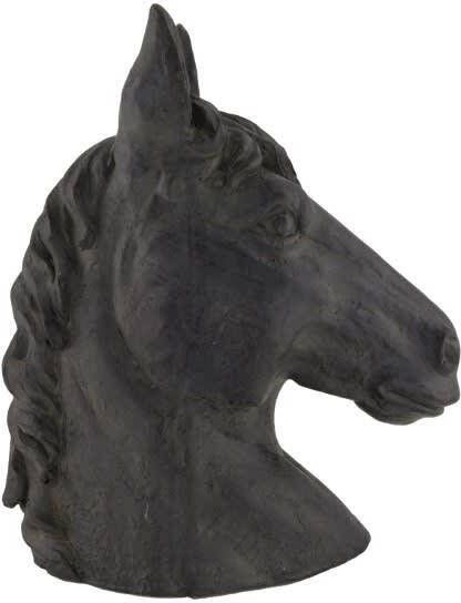Dijk Natural Collections DKNC Beeld paard Wenen Magnesium 35x20x35cm Grijs